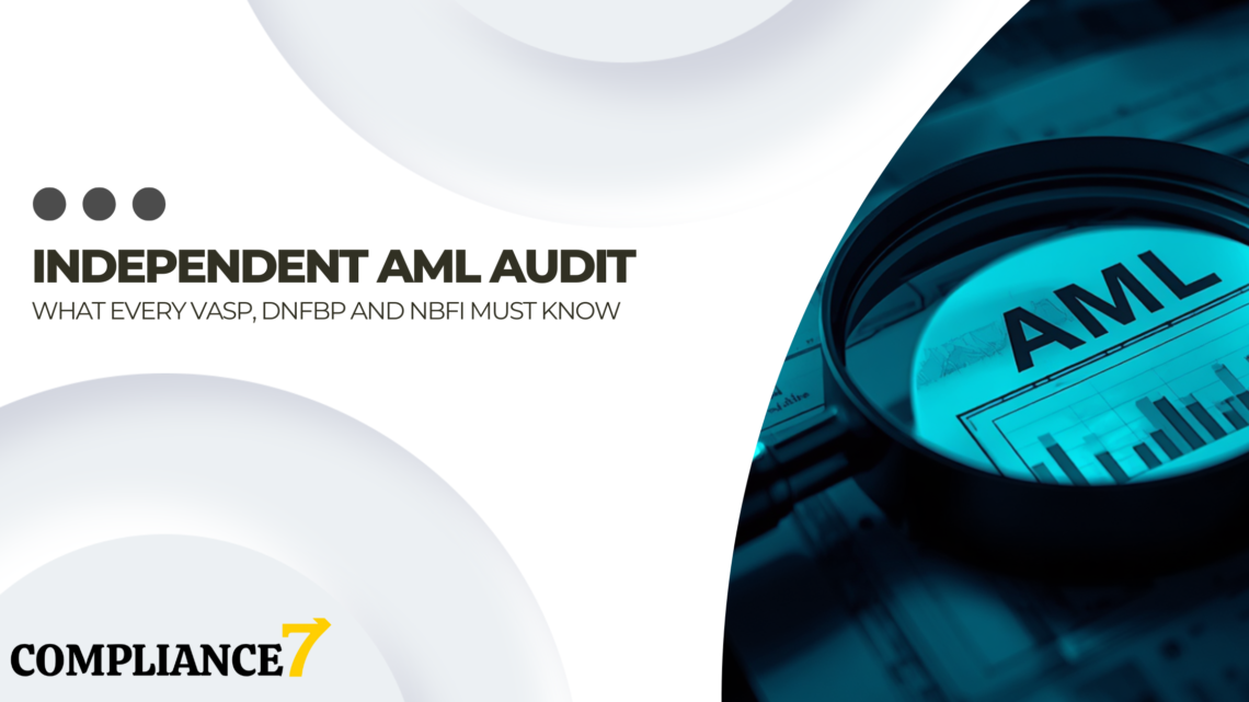 Independent AML Audit: What Every VASP, DNFBP and NBFI Must Know