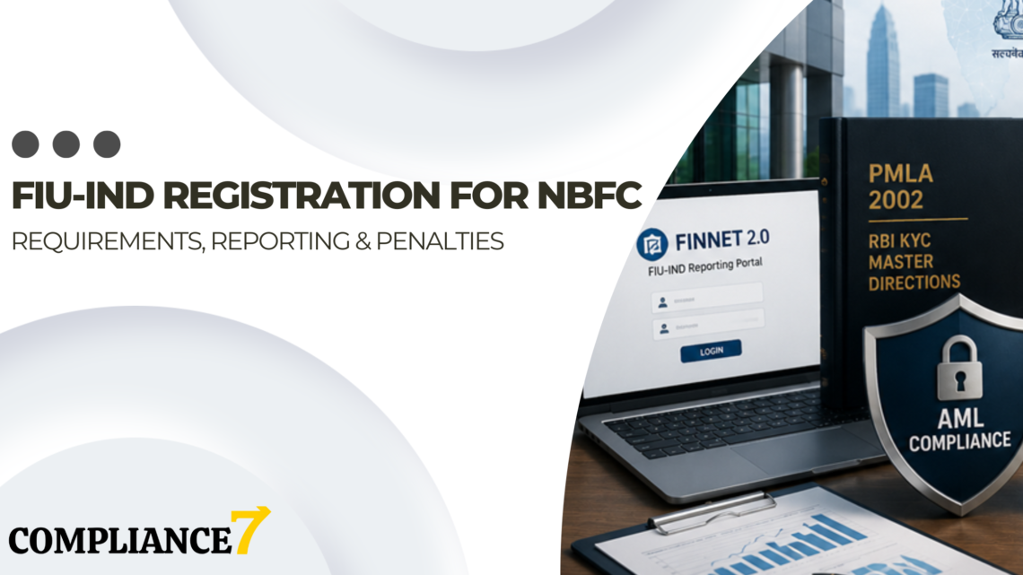 FIU-IND Registration for NBFCs: Requirements, Reporting & Penalties