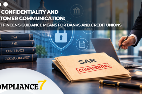 SAR Confidentiality and Customer Communication: What FinCEN’s 2026 Guidance Means for Banks and Credit Unions