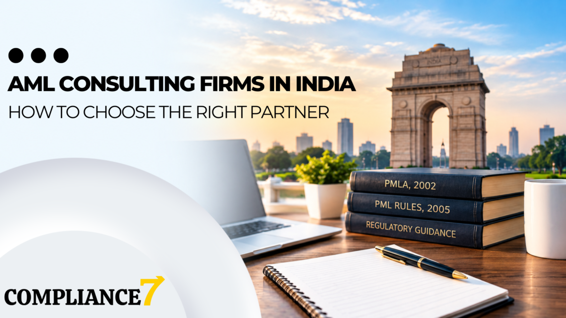 AML consulting firms in India evaluation criteria guide